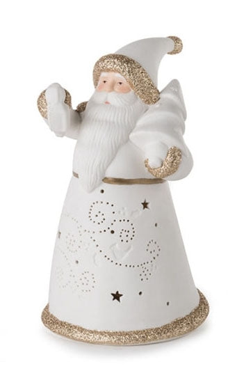 Babbo Natale Piccolo - Leds 11X10X19H L`Oca Nera