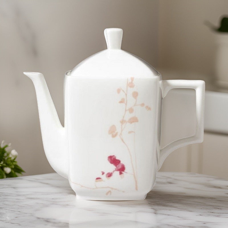 Caffettiera C/Coperchio Qdr Vela Naif In Rose