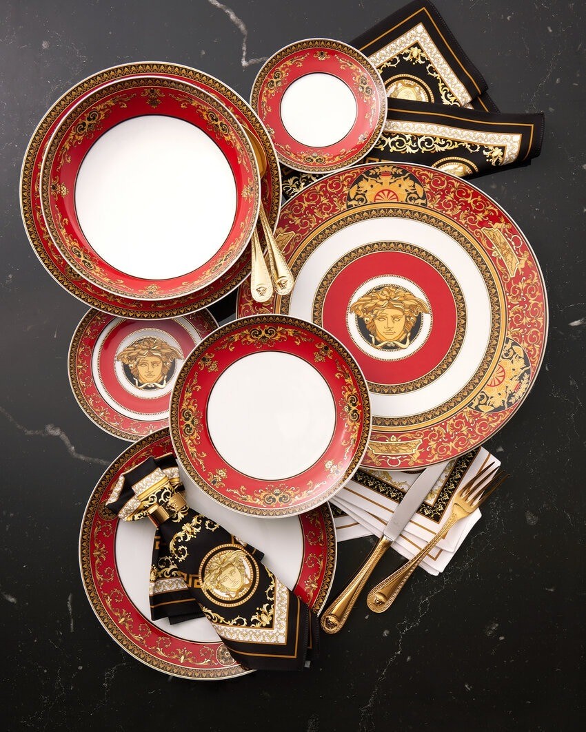 Piatto piano 17 cm Versace