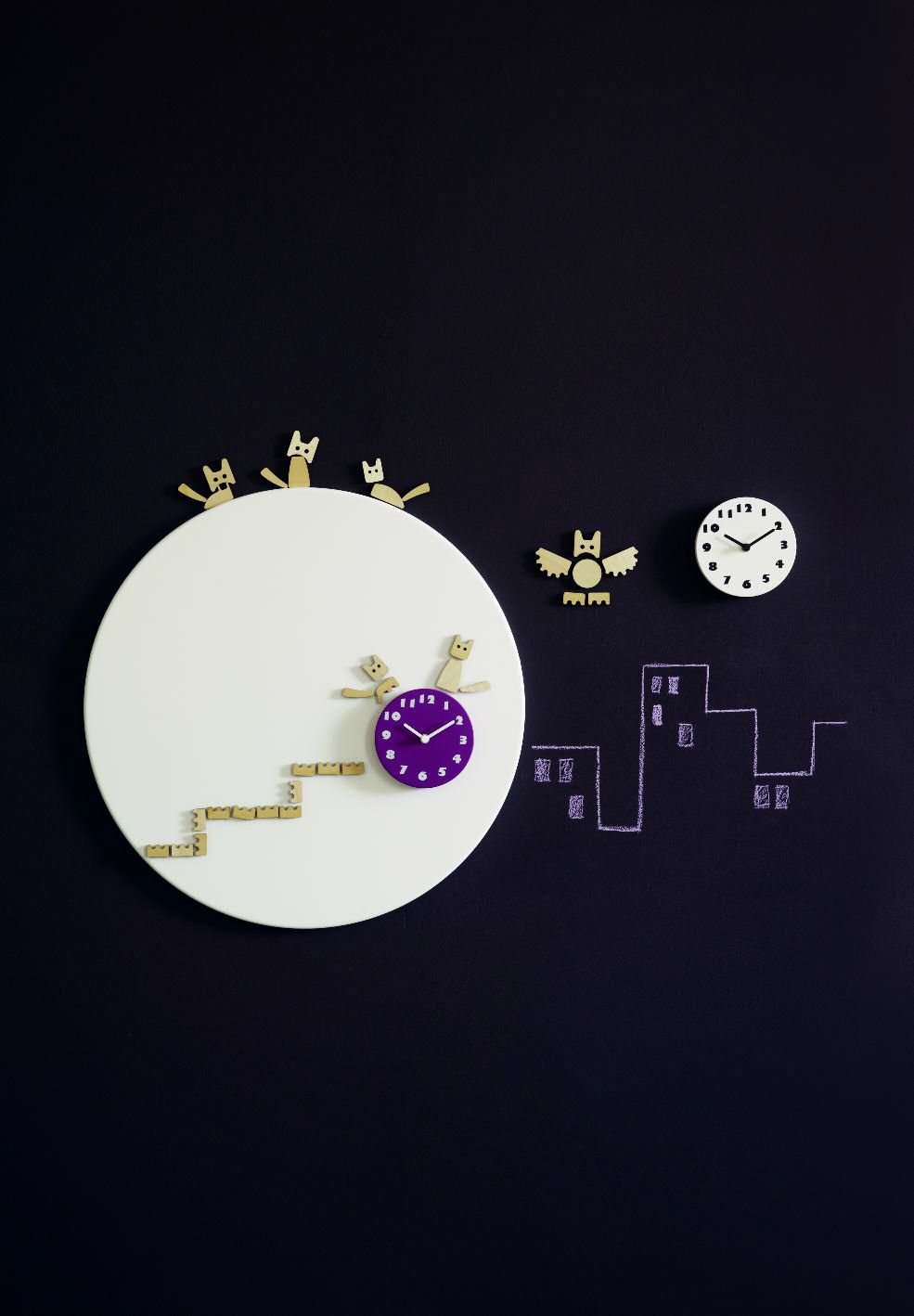 Orologio Parete Tic Calamitato Viola Diamantini Diamantini E Domeniconi