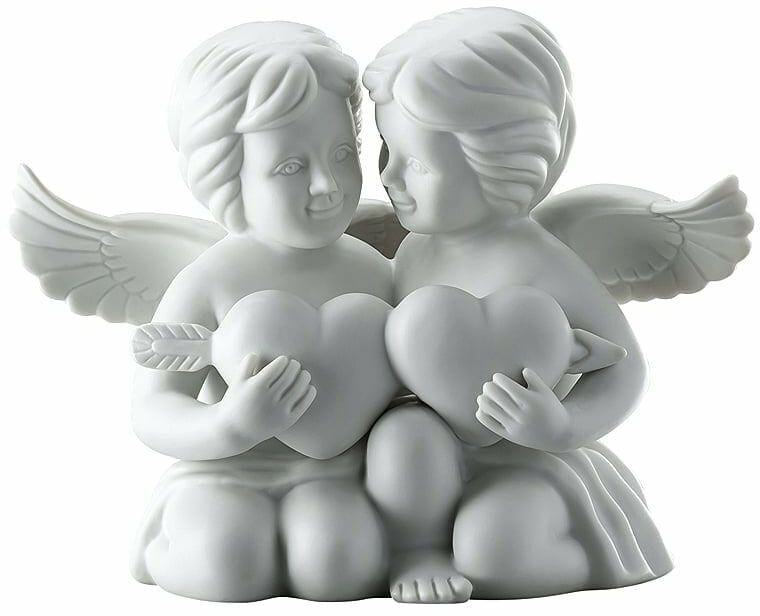 Engel klein Coppia angeli cuore Rosenthal