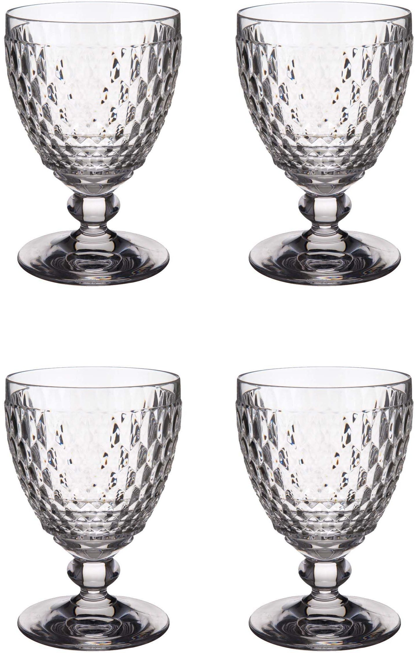 Set 4 calici Acqua Boston