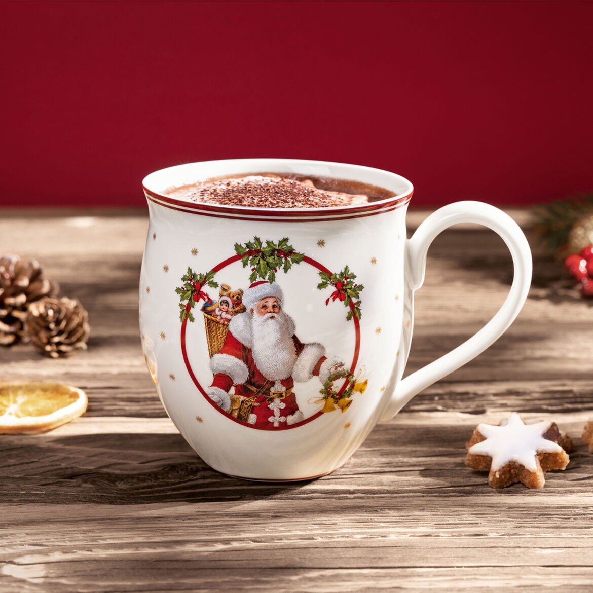 Toys Delight Mug, Santa and deer