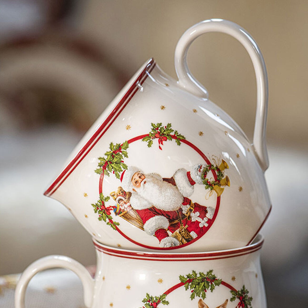 Toys Delight Mug, Santa and deer