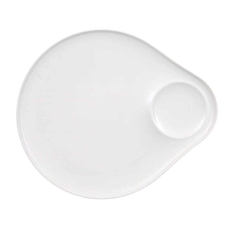 4 Piatti A Servire Picc. 34 X29 Cm Bianchi Villeroy E Boch