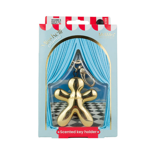 Portachiavi Charm Miss Kelli Gold Chrome Oriental Mr&mrs Fragrance