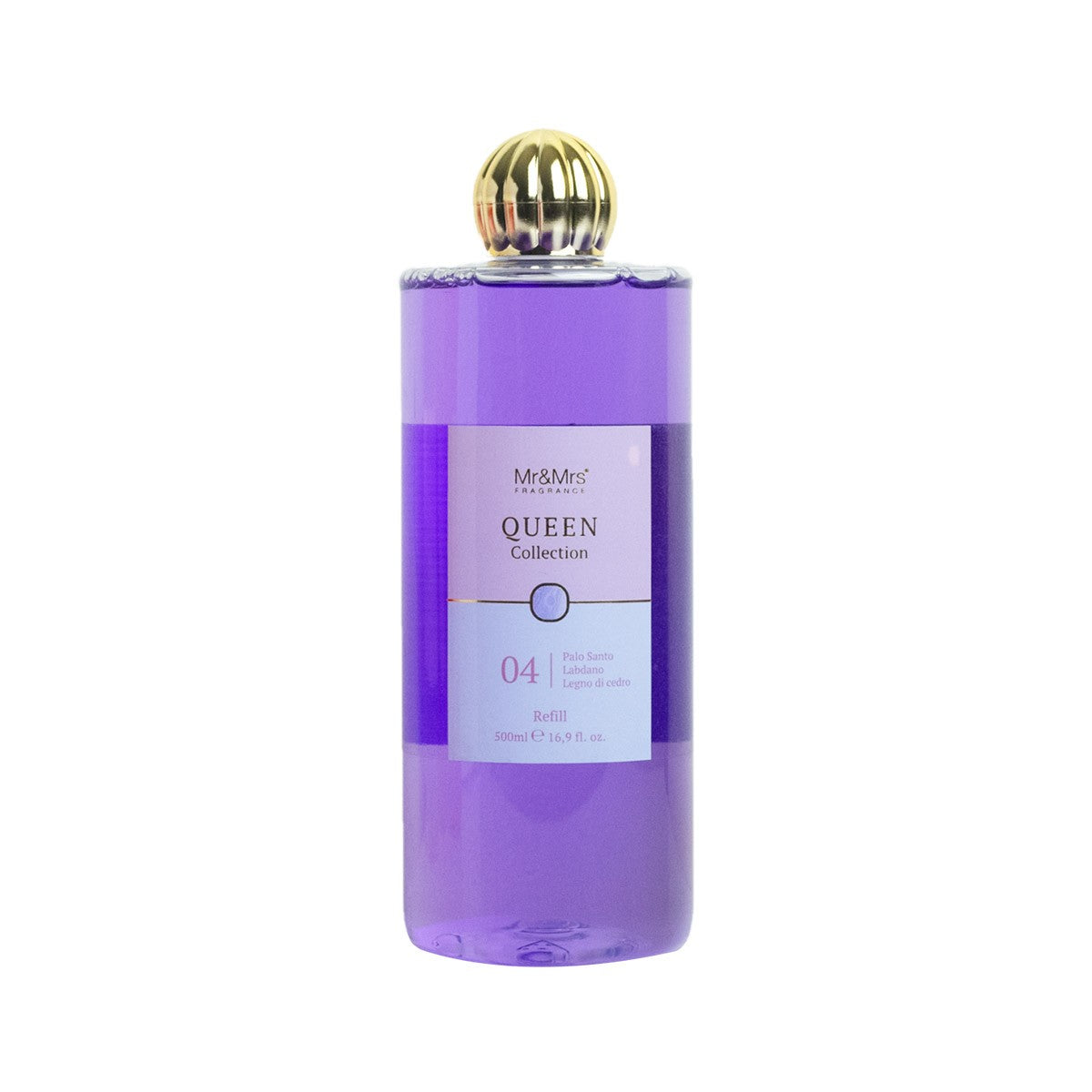 Refill Queen 500 Ml 04 Holy Wood,Labdanum, Cedar Wood Mr&mrs Fragrance