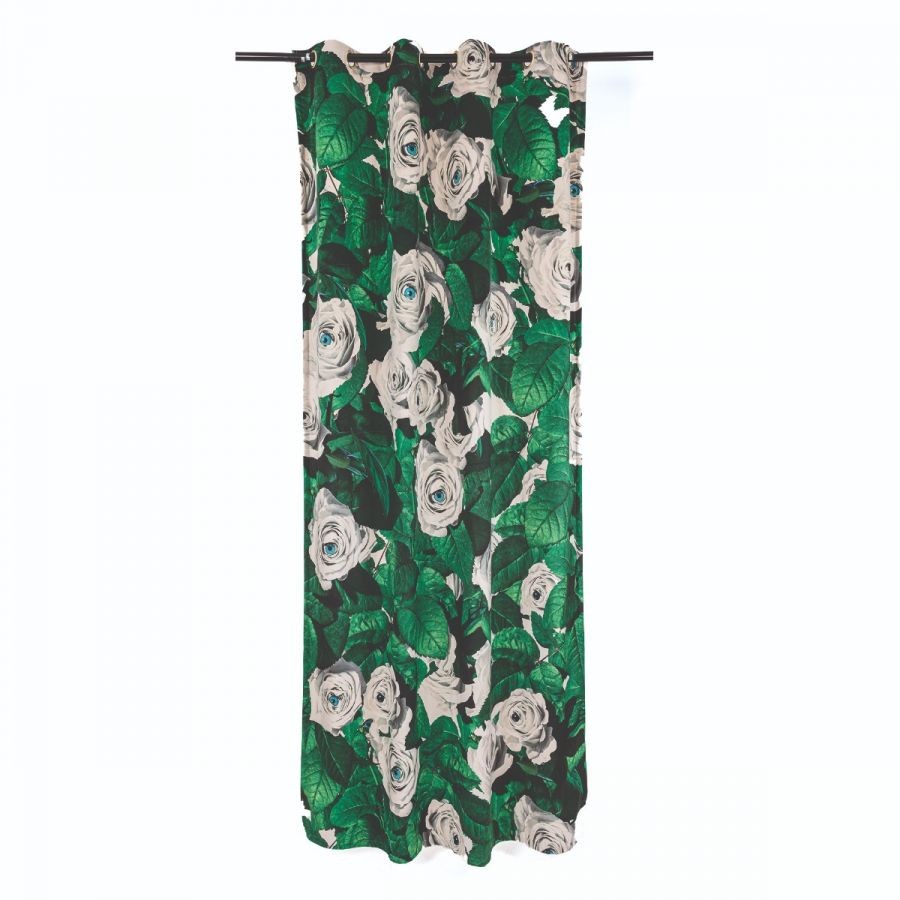 Tenda In Poliestere “Toiletpaper” Left/Right - Roses