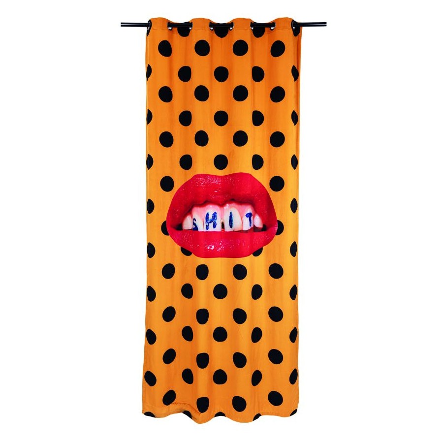 Tenda In Poliestere “Toiletpaper” Left/Right - Shit Seletti