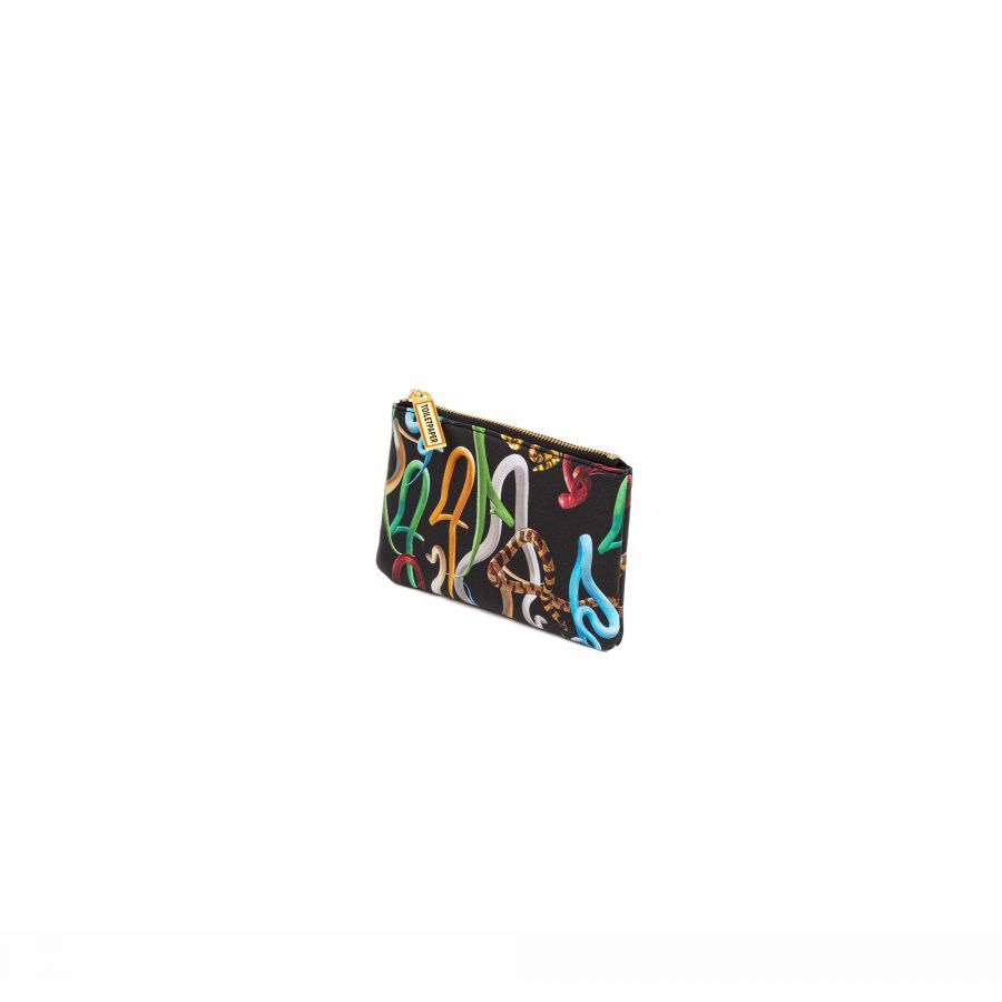 Astuccio In Pu Stampato Toiletpaper - Snakes