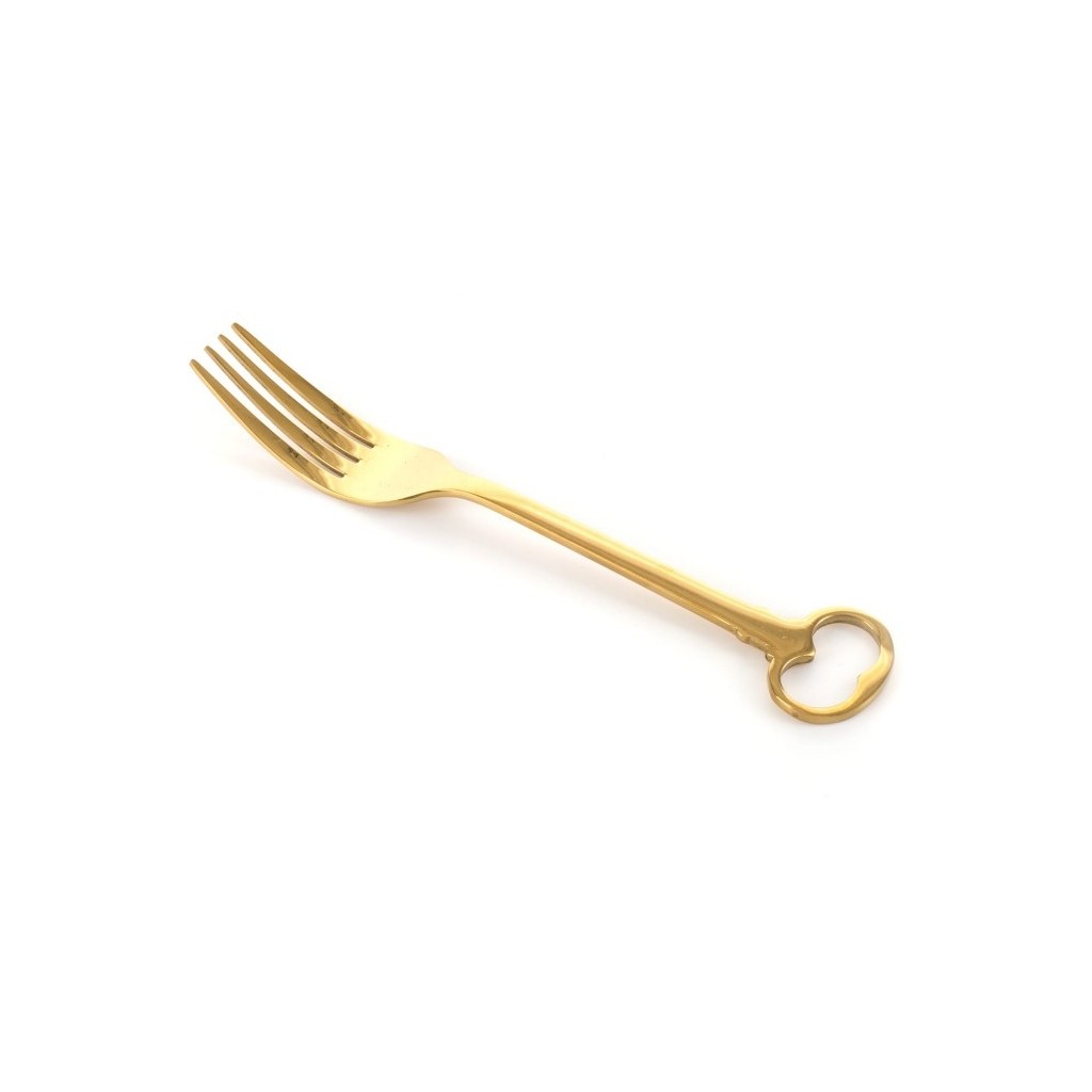 Set.24 Posate In Acciaio Inox 18/0 Gold-Keytlery , 6 Coperti