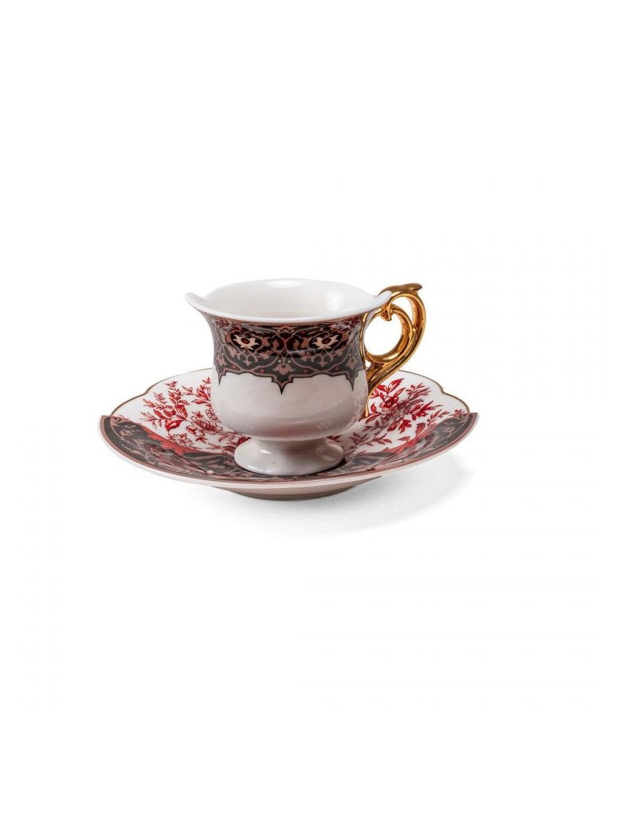 Set 2 Tazzine Da Caffè Con Piattino Hybrid-Sagala