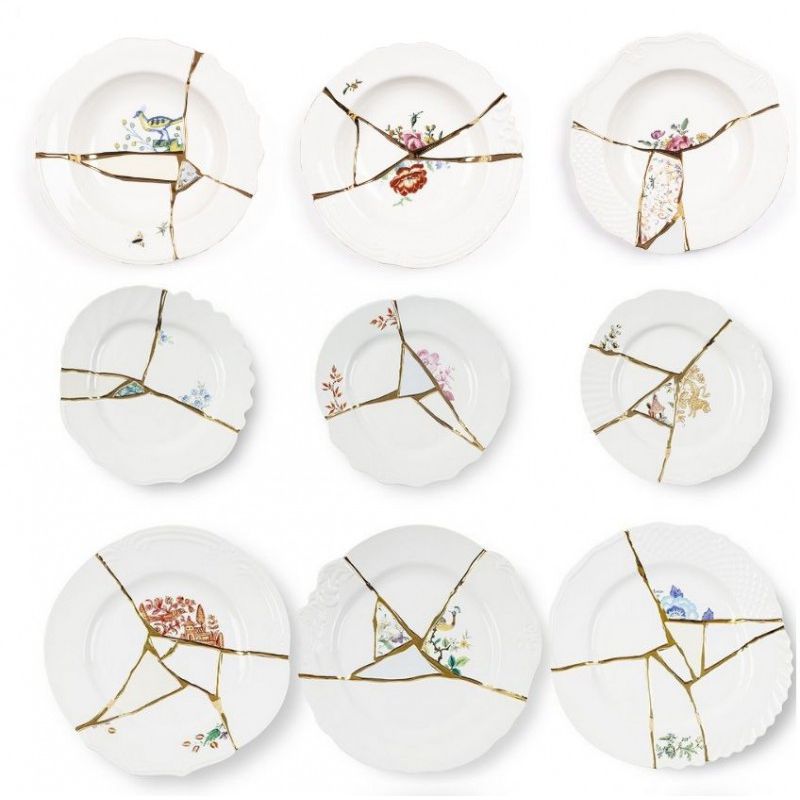Piatto Da Frutta Kintsugi-N`1