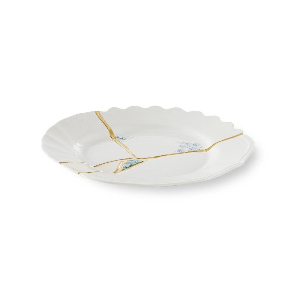 Piatto Da Frutta In Porcellana Kintsugi-N`3