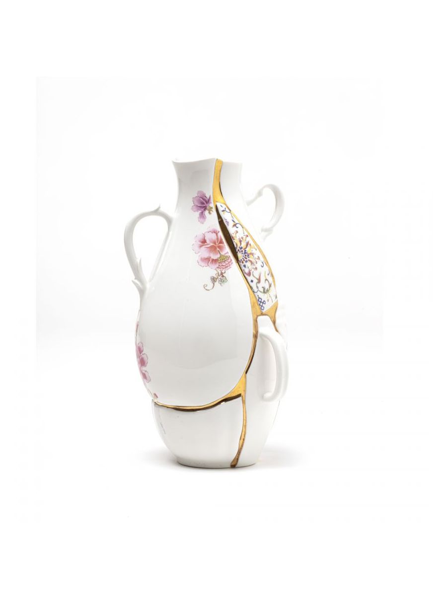 Vaso In Porcellana Kintsuji