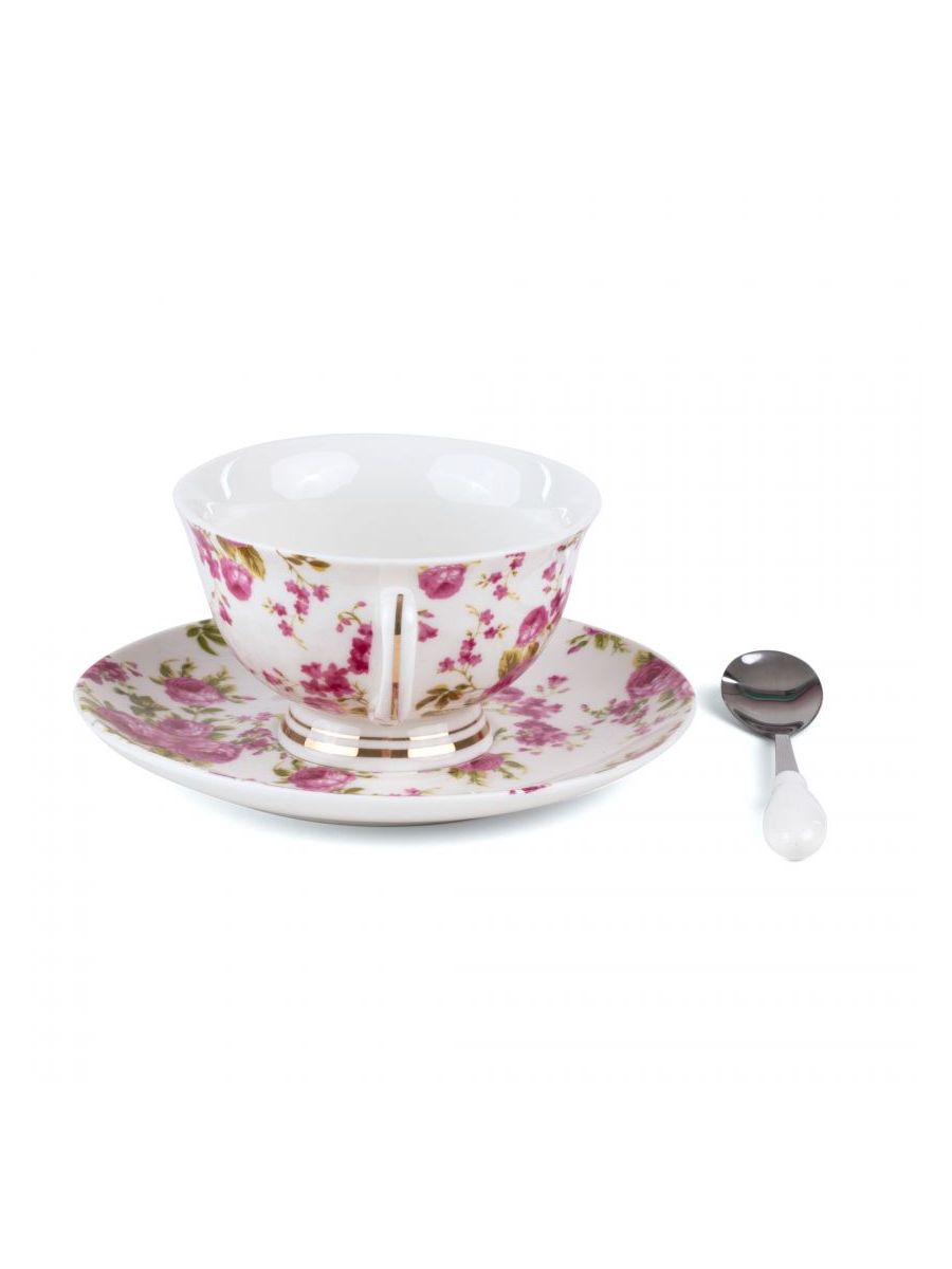 Set Da Da Tè C/Cucc. “Lady Tarin-Guiltless Rose” - Rumina