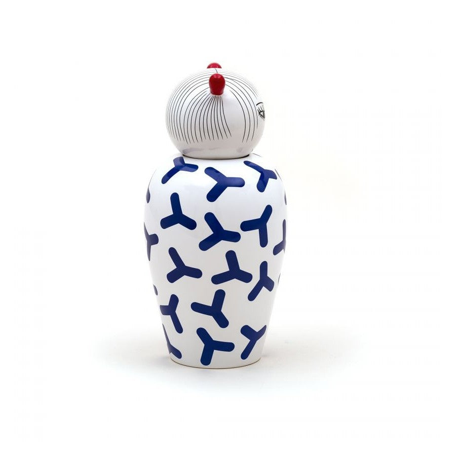 Vaso In Dolomite Con Coperchio Le Canopie-Zoé