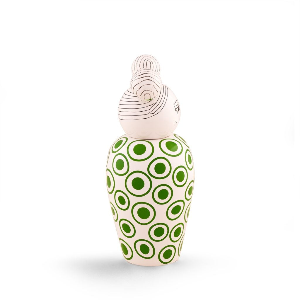 Vaso In Dolomite Con Coperchio Le Canopie-Izumi