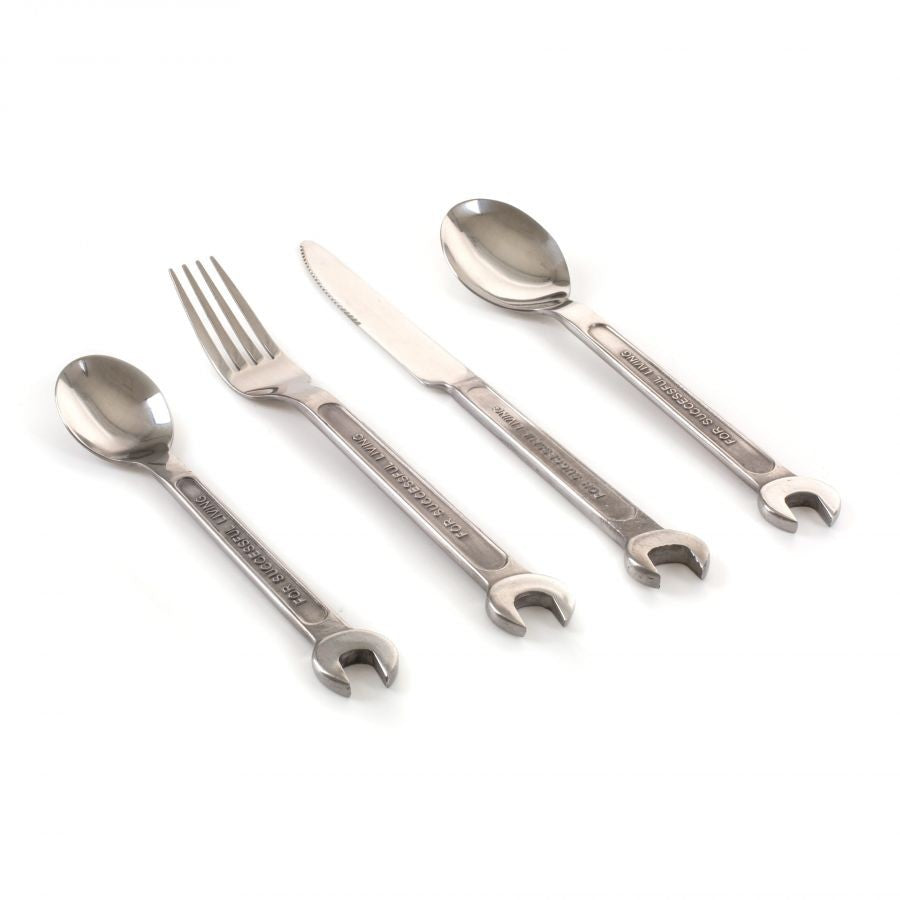 Set 4 Posate In Acciaio 18/0 Diy