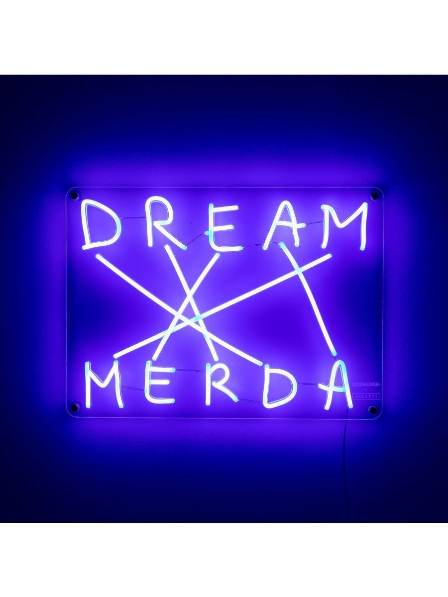 Decorazione Led Con Trasformatore Dream-Merda Seletti