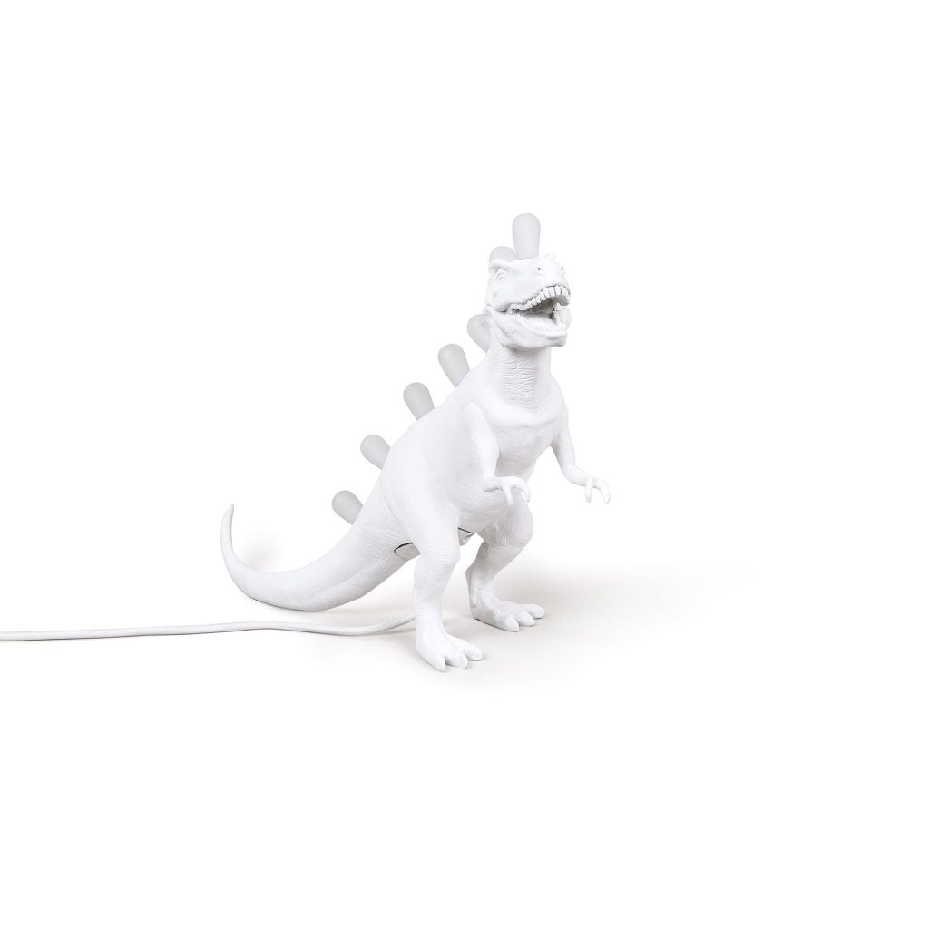Lampada In Resina Jurassic Lamp T-Rex Cm.39X13 H.33,5-Usb Version
