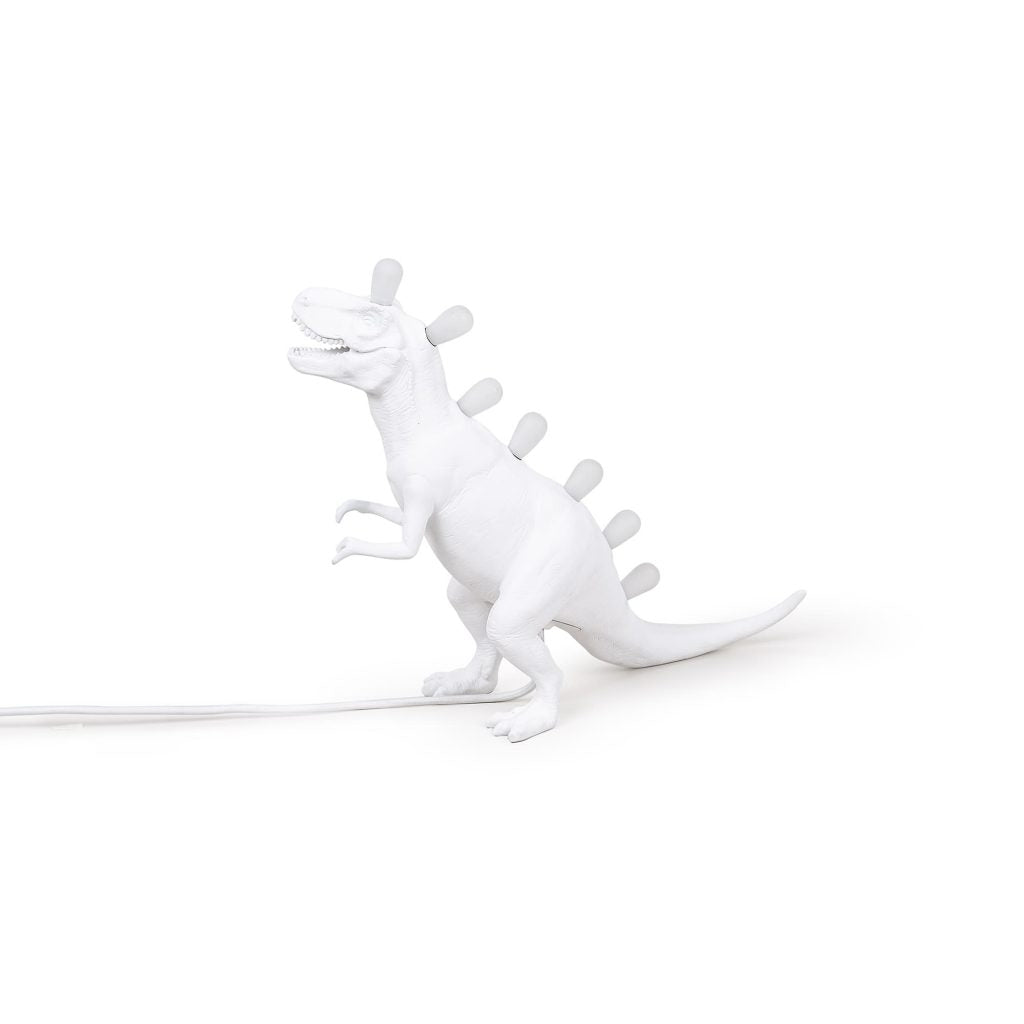 Lampada In Resina Jurassic Lamp T-Rex Cm.39X13 H.33,5-Usb Version