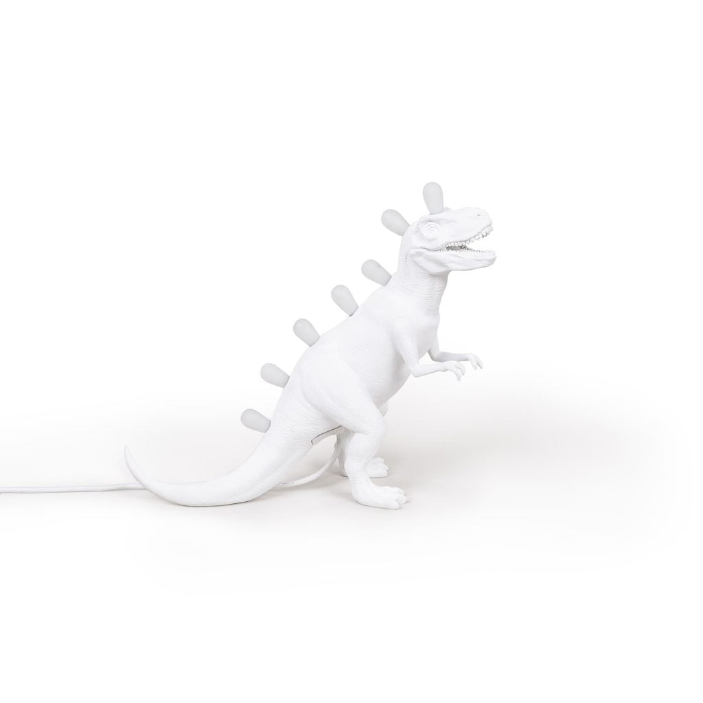 Lampada In Resina Jurassic Lamp T-Rex Cm.39X13 H.33,5-Usb Version