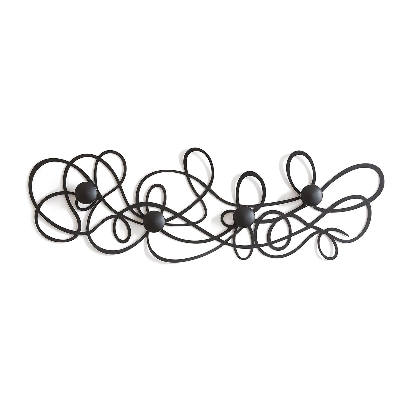 Appendiabiti da muro di design Doodle Arti E Mestieri