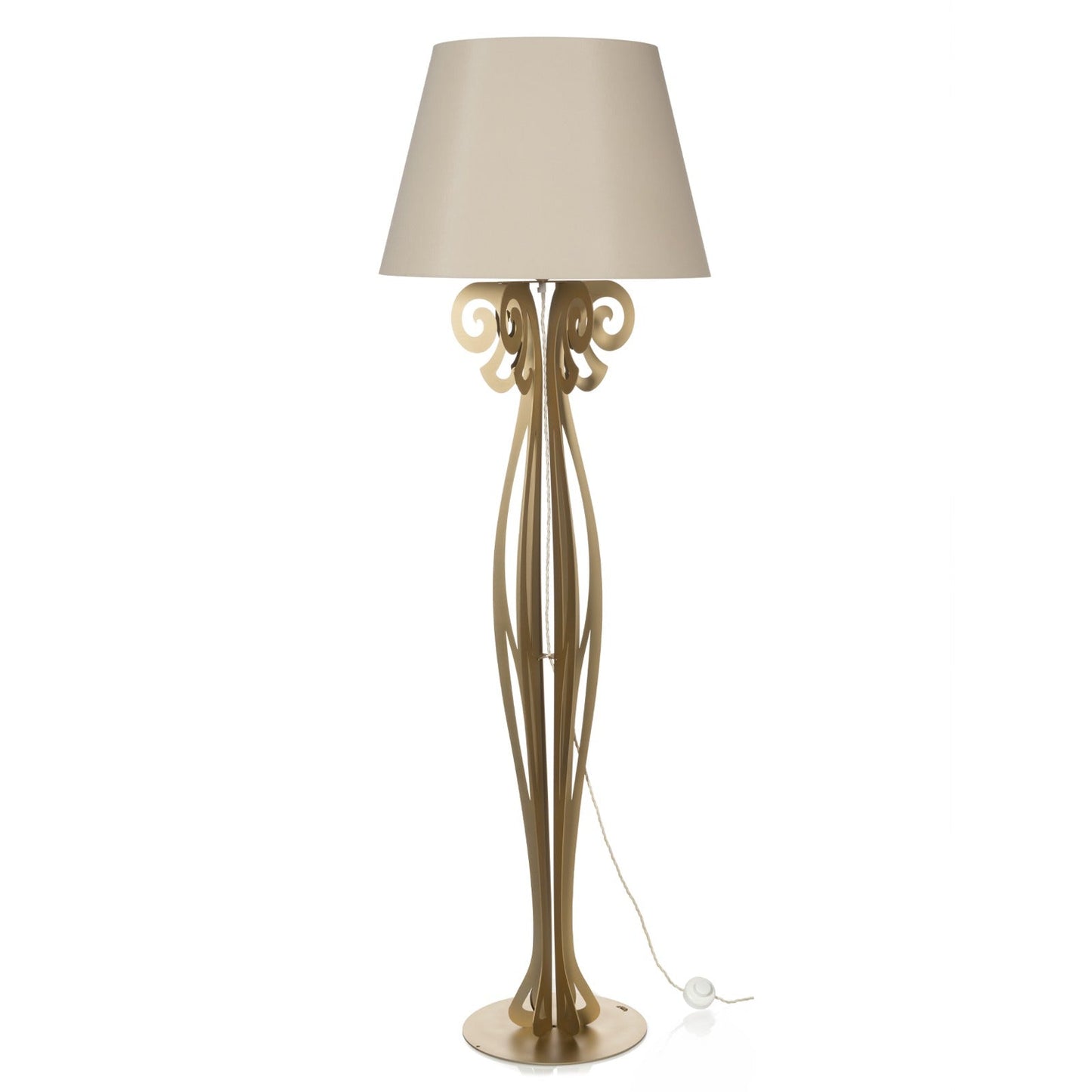 Lampada da terra moderna di design Circeo Arti E Mestieri