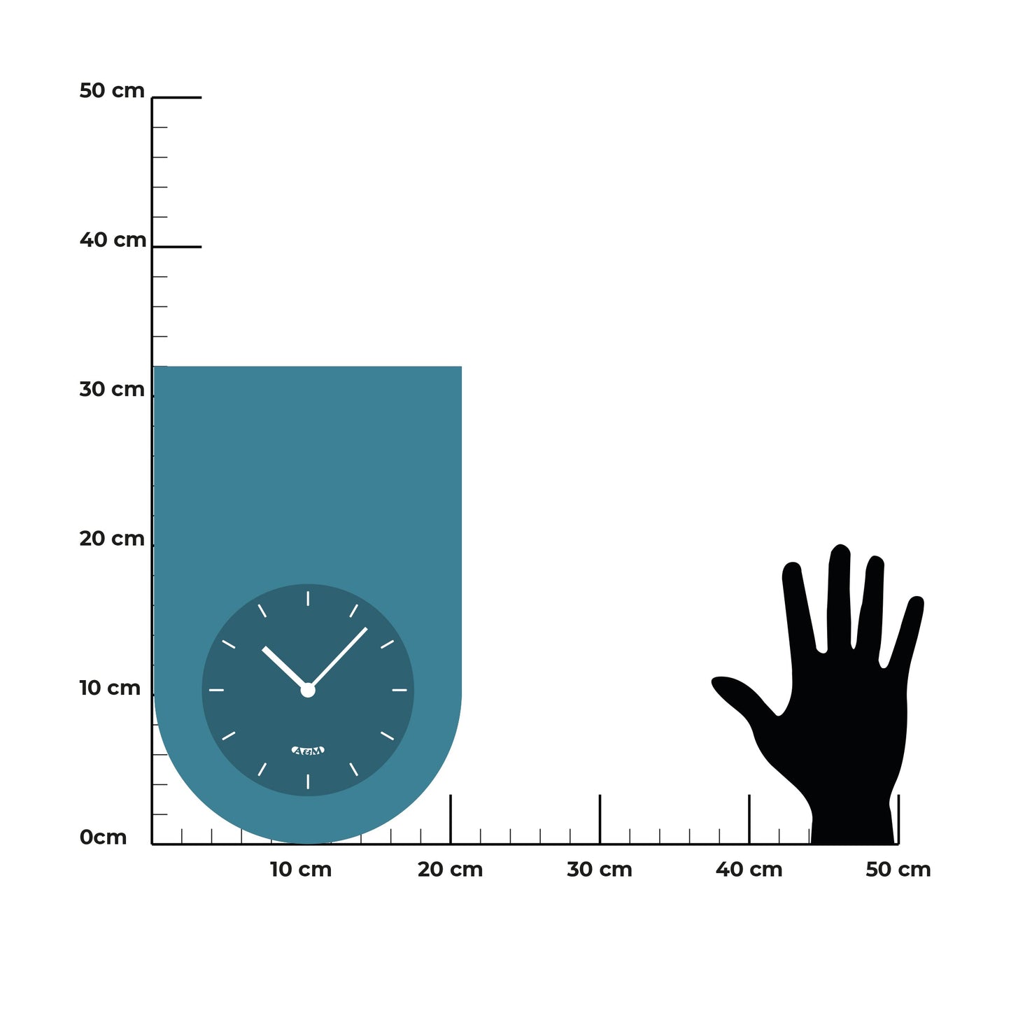 Orologio di design minimal Lembo Arti E Mestieri