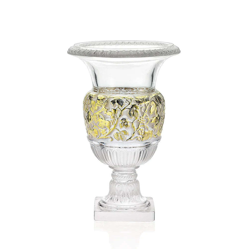 Vaso Versailles Cristallo e Oro