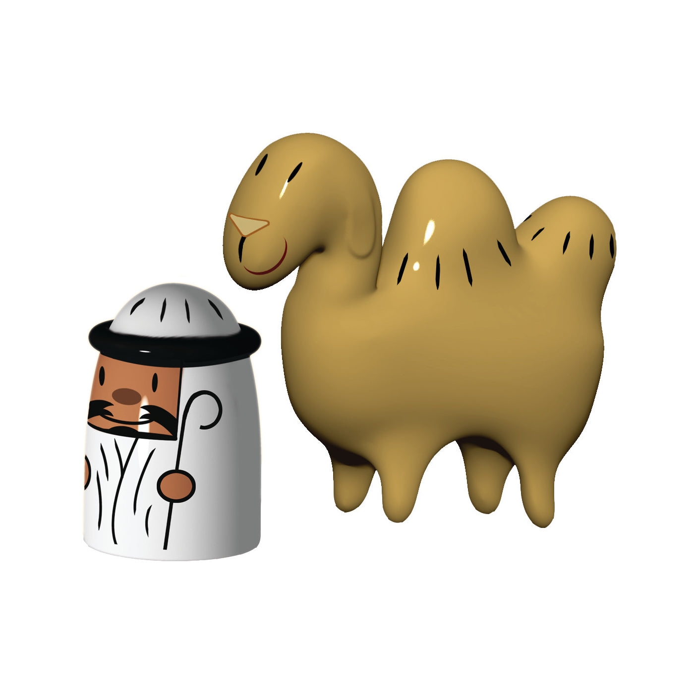 Amir&Camelus Statuine Alessi