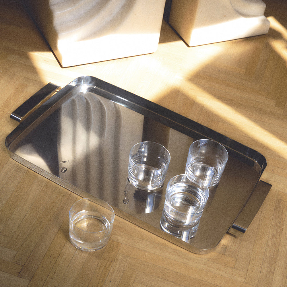 Tau Vassoio Con Manici Alessi