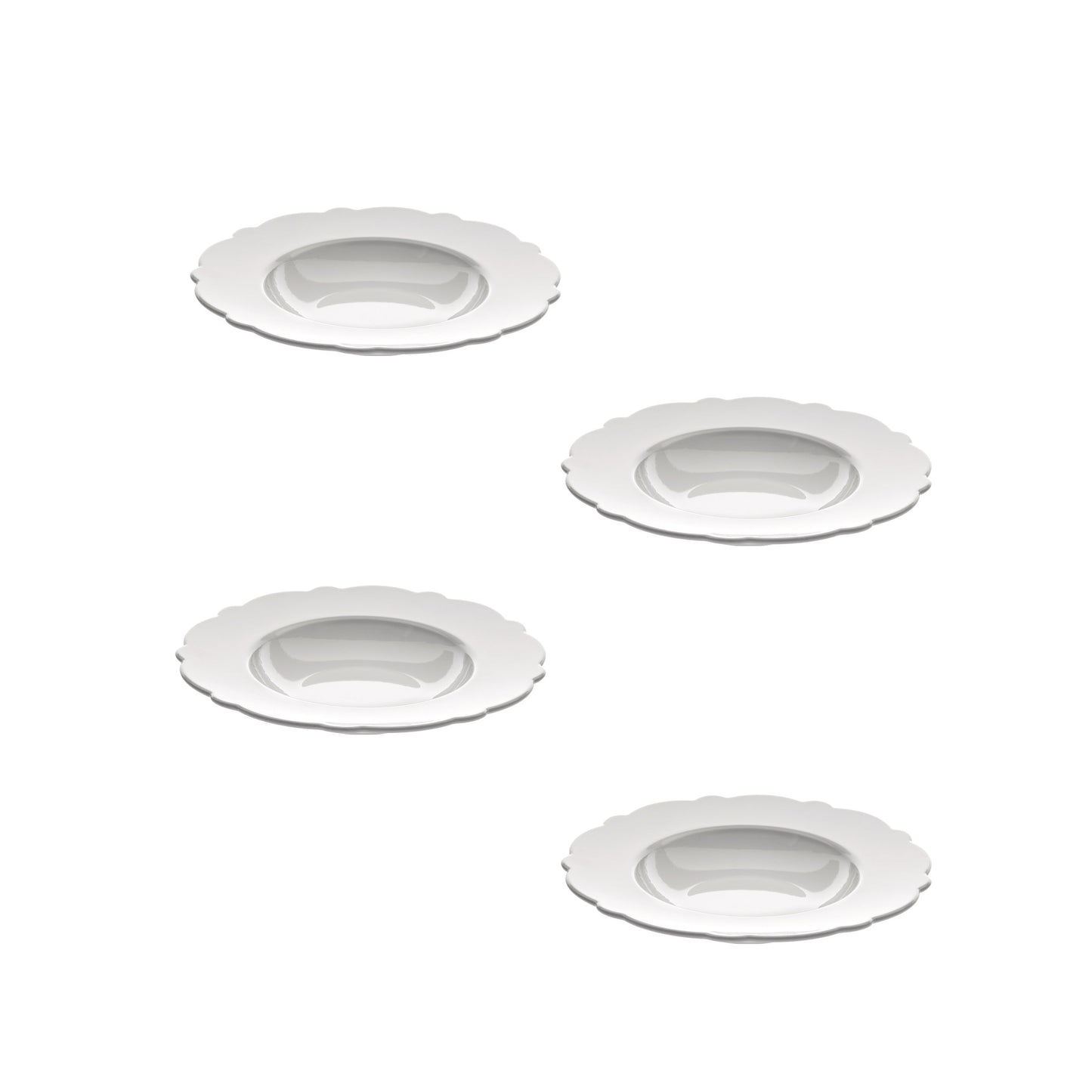 Set 4 Piatti Fondi Dressed