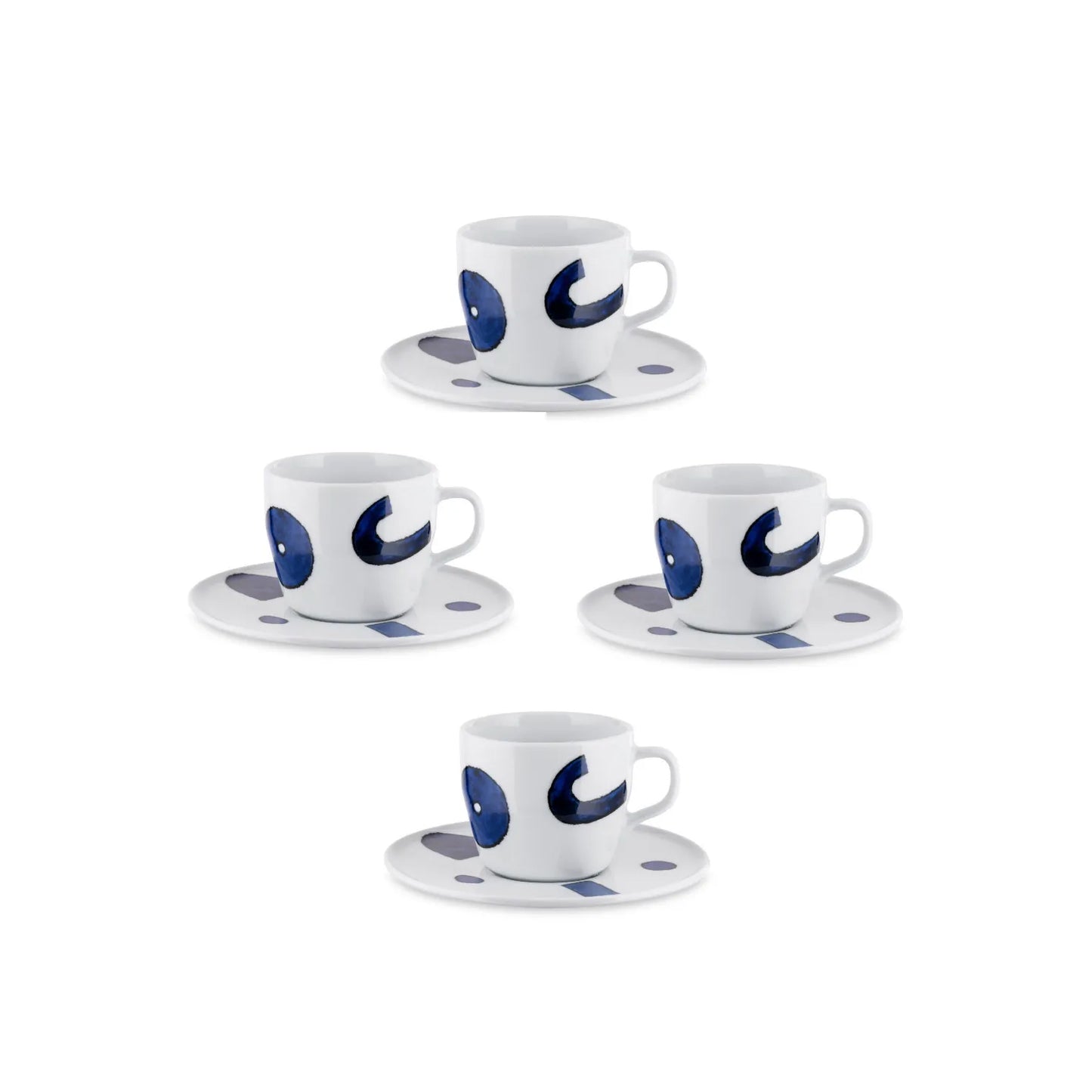 Set 4 Tazze caffè filtrato - Yunokiware