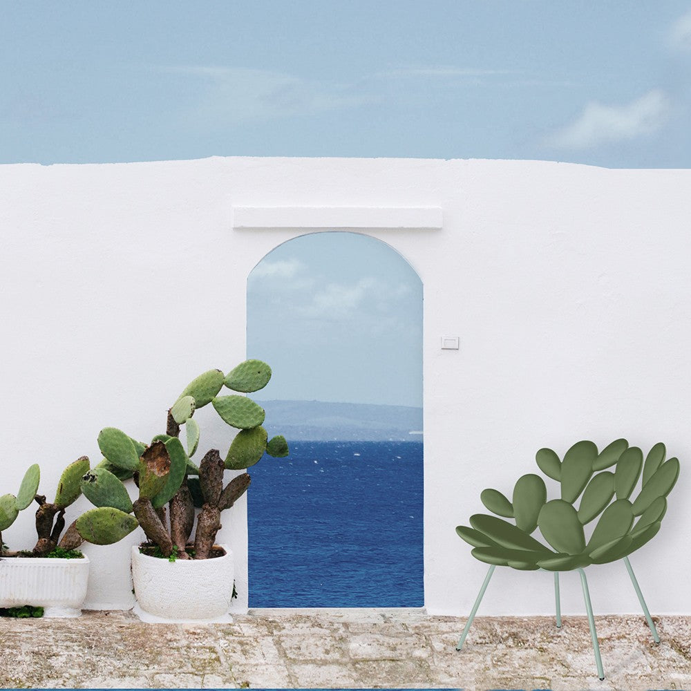 Poltrona verde Filicudi