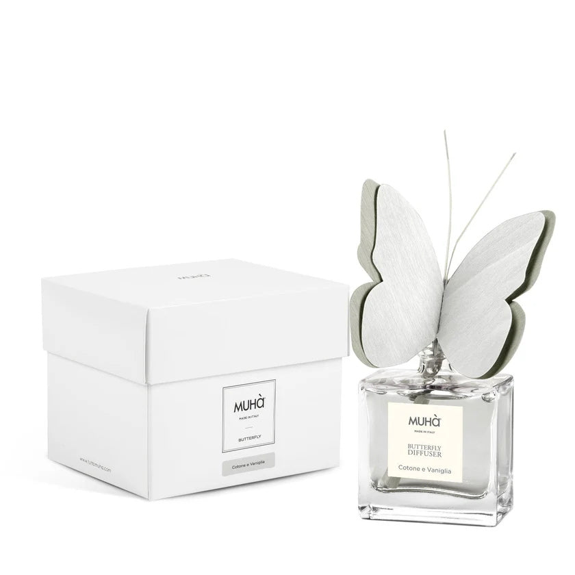 Butterfly Grigia 50Ml Cotone E Vaniglia