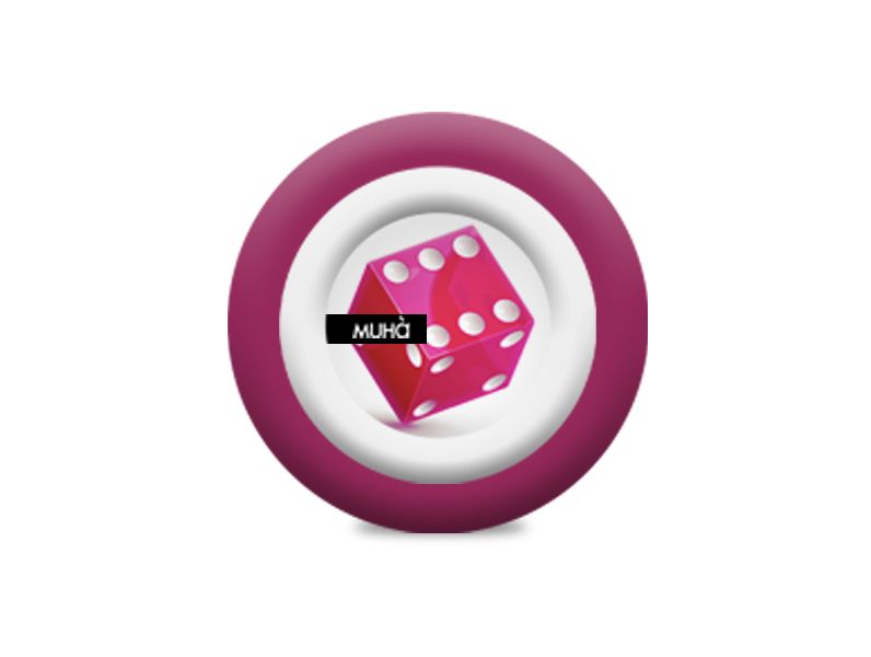 Car Symbol Dadi Fucsia-Uva&Fragola Muha