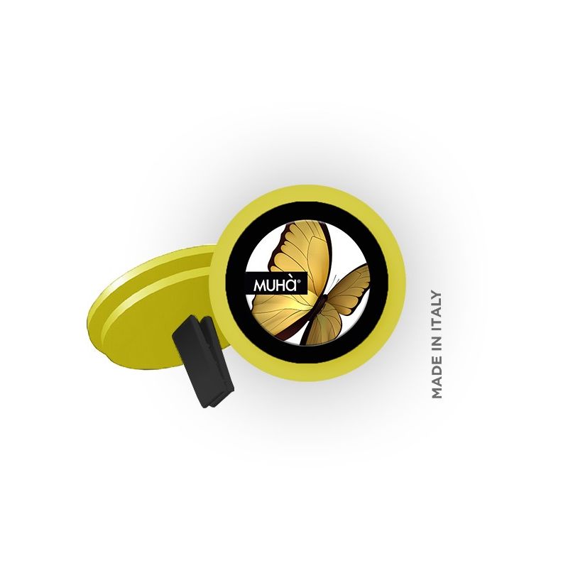 Car Symbol Farfalle Giallo-Lemon Fritz Muha