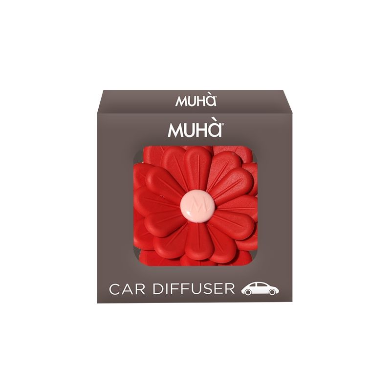 Car Flower Rosso-Arancio&Cannella