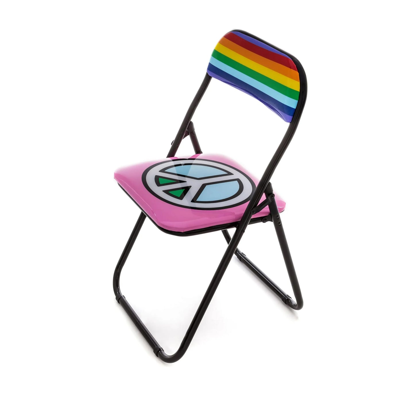 Set 2 Sedie Metallo Pieghevole Peace Seletti