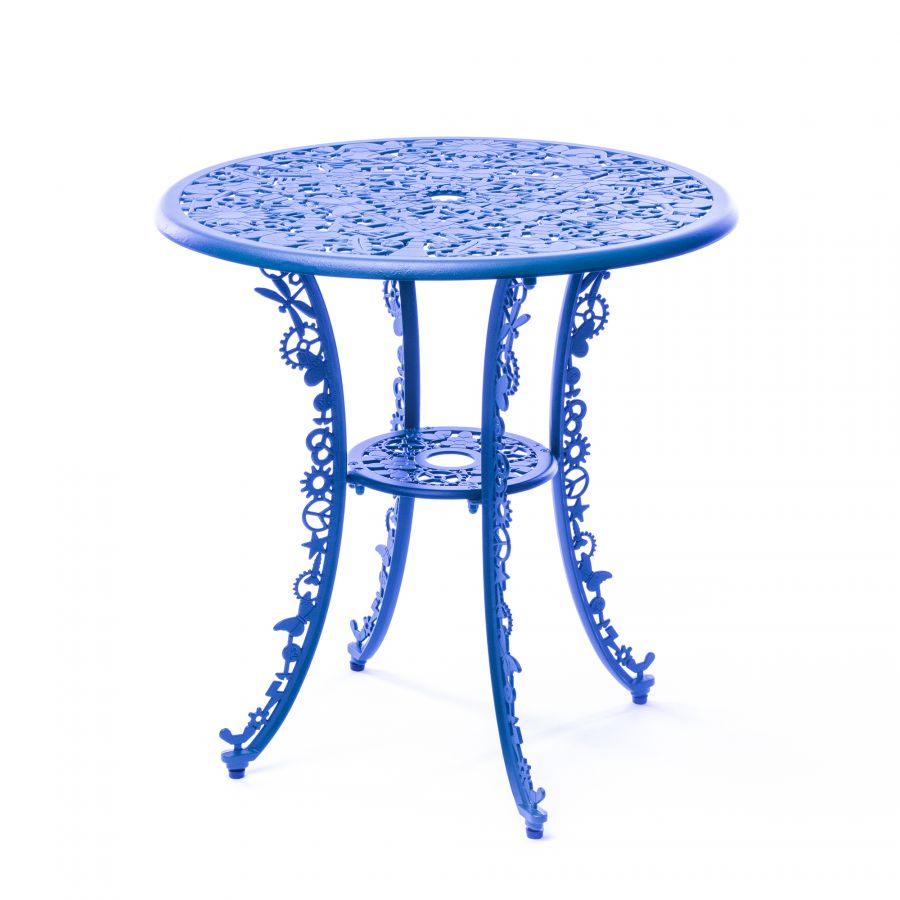 Tavolino in Alluminio industry BLU