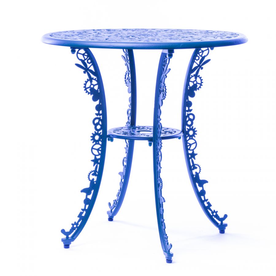 Tavolino in Alluminio industry BLU