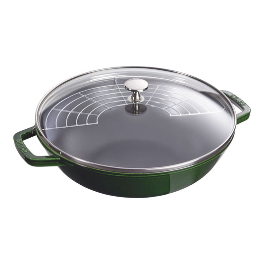 cast iron wok  Staub