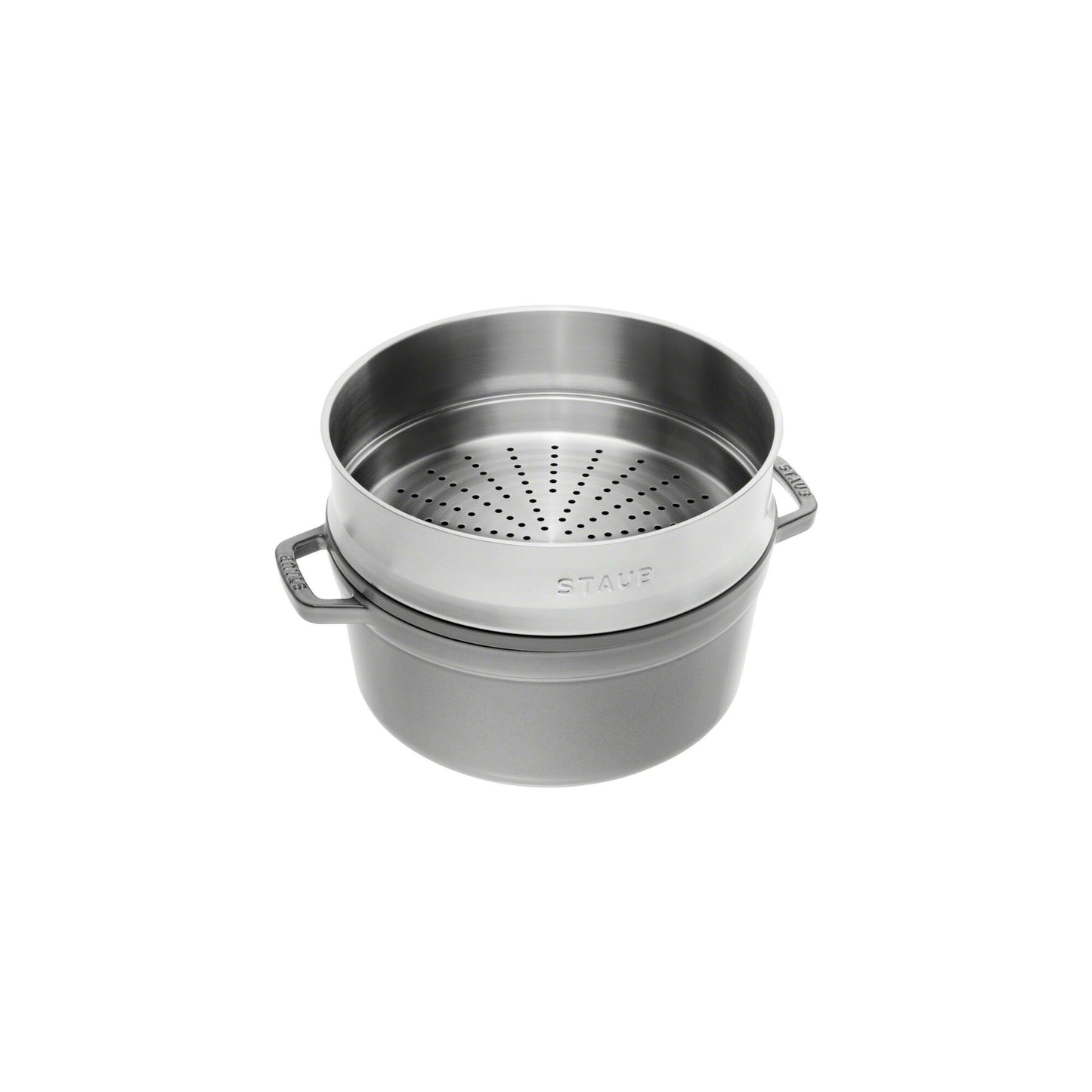 Casseruola con cestello a vapore 24 cm