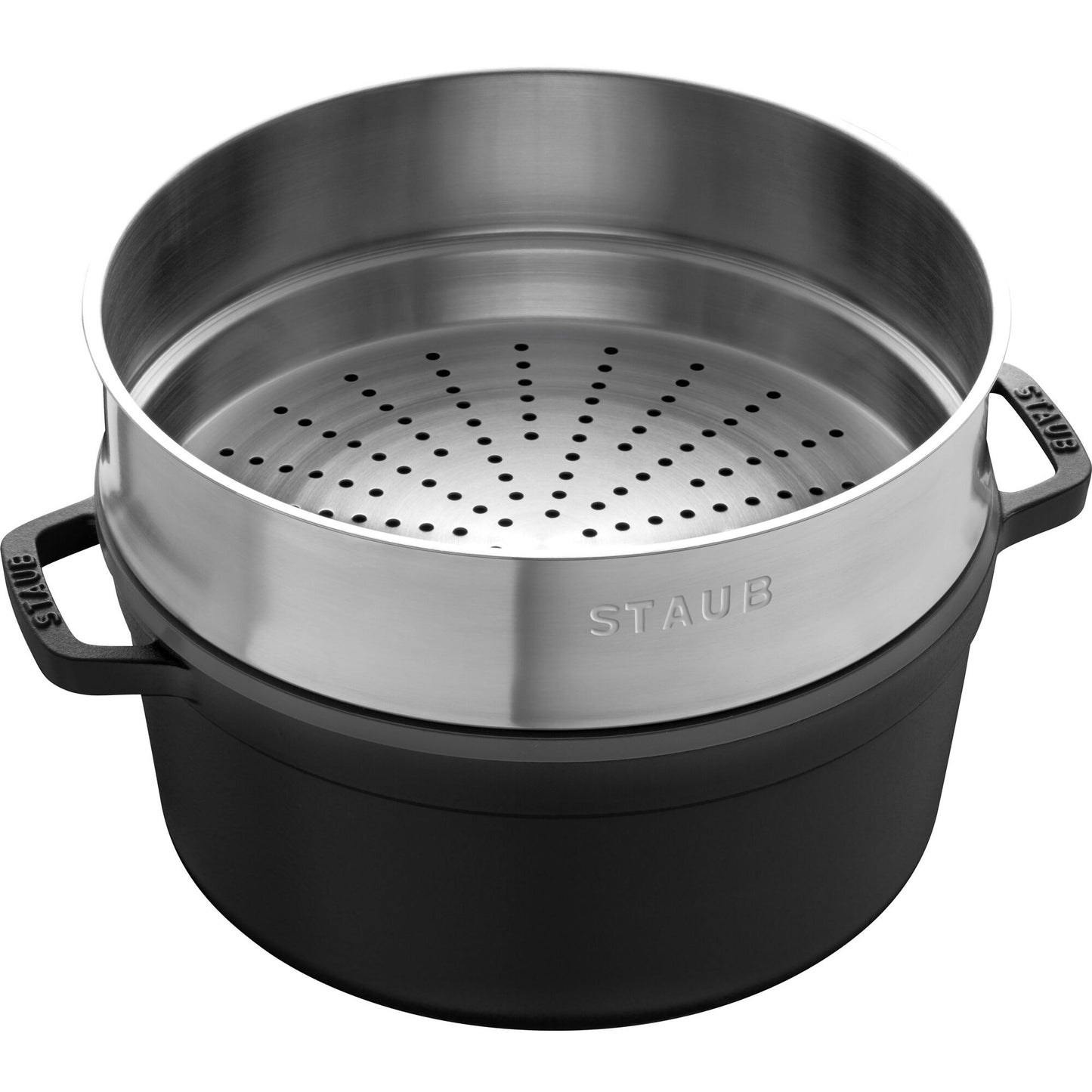 Cocotte con cestello a vapore 24 cm Staub