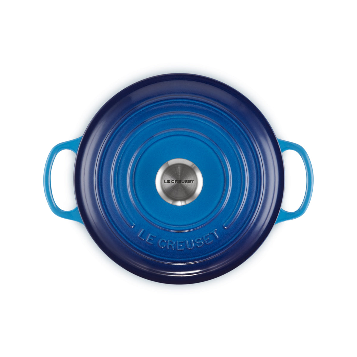 Cocotte Rotondo Evo 20 Azure Blu Le Creuset
