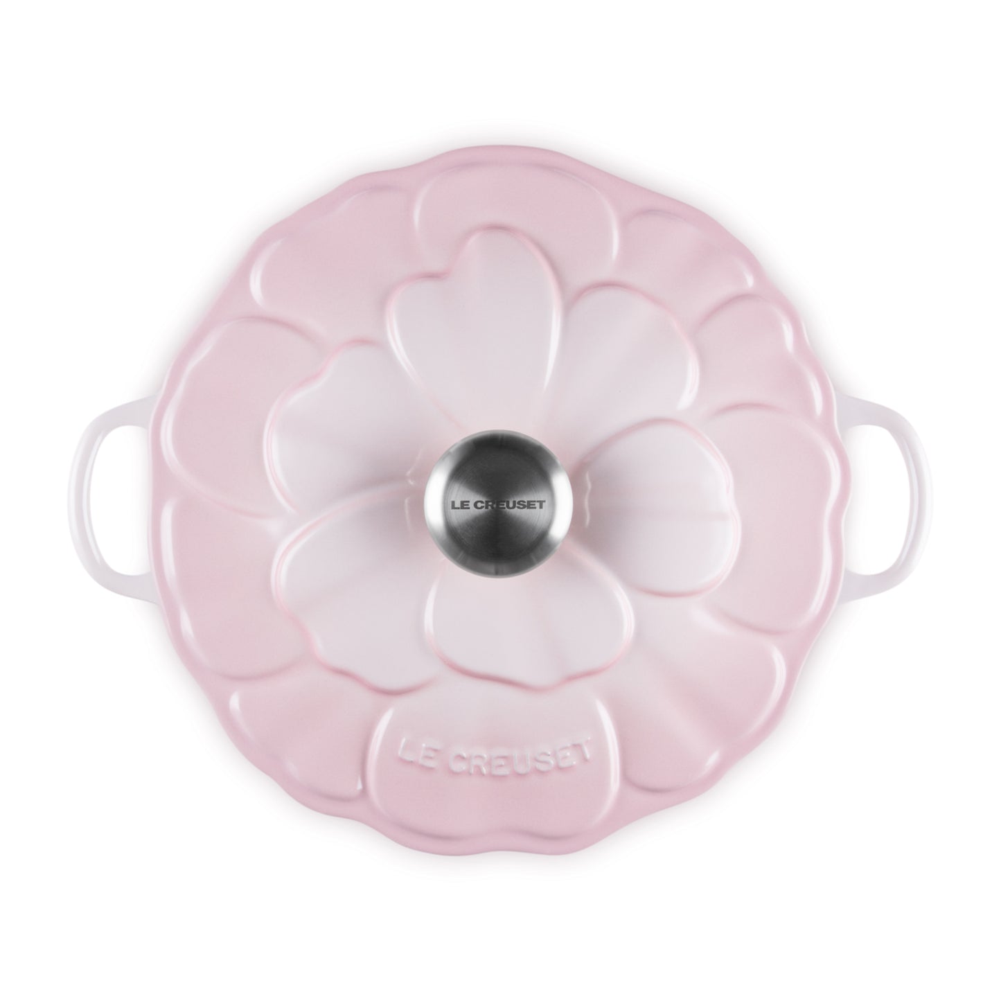 Tegame basso con coperchio a fiore in ghisa vetrificata 26 cm Le Creuset