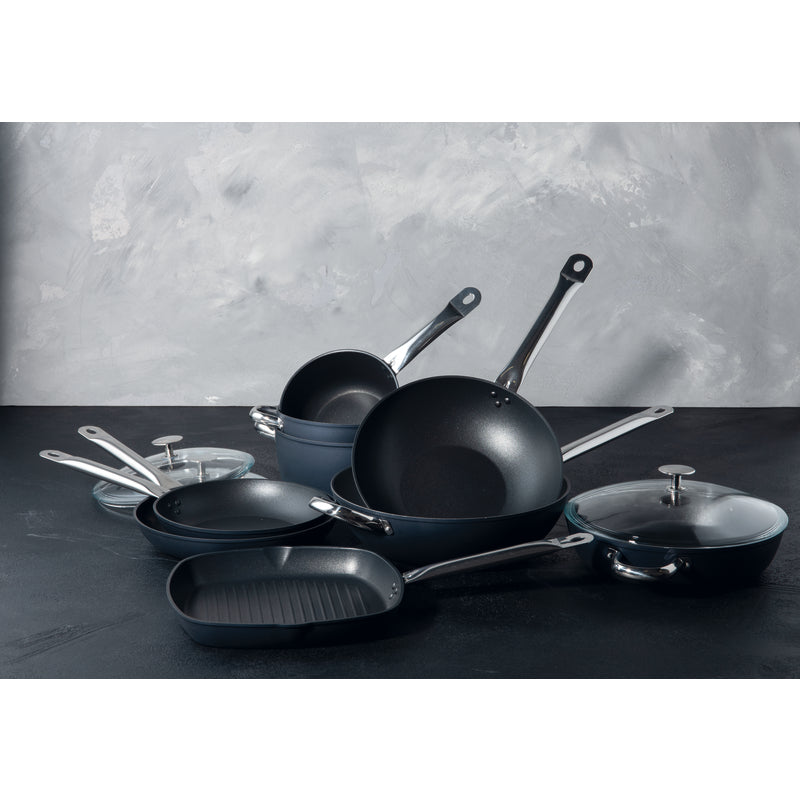 Wok 28 Cm Midnight Blue Sambonet