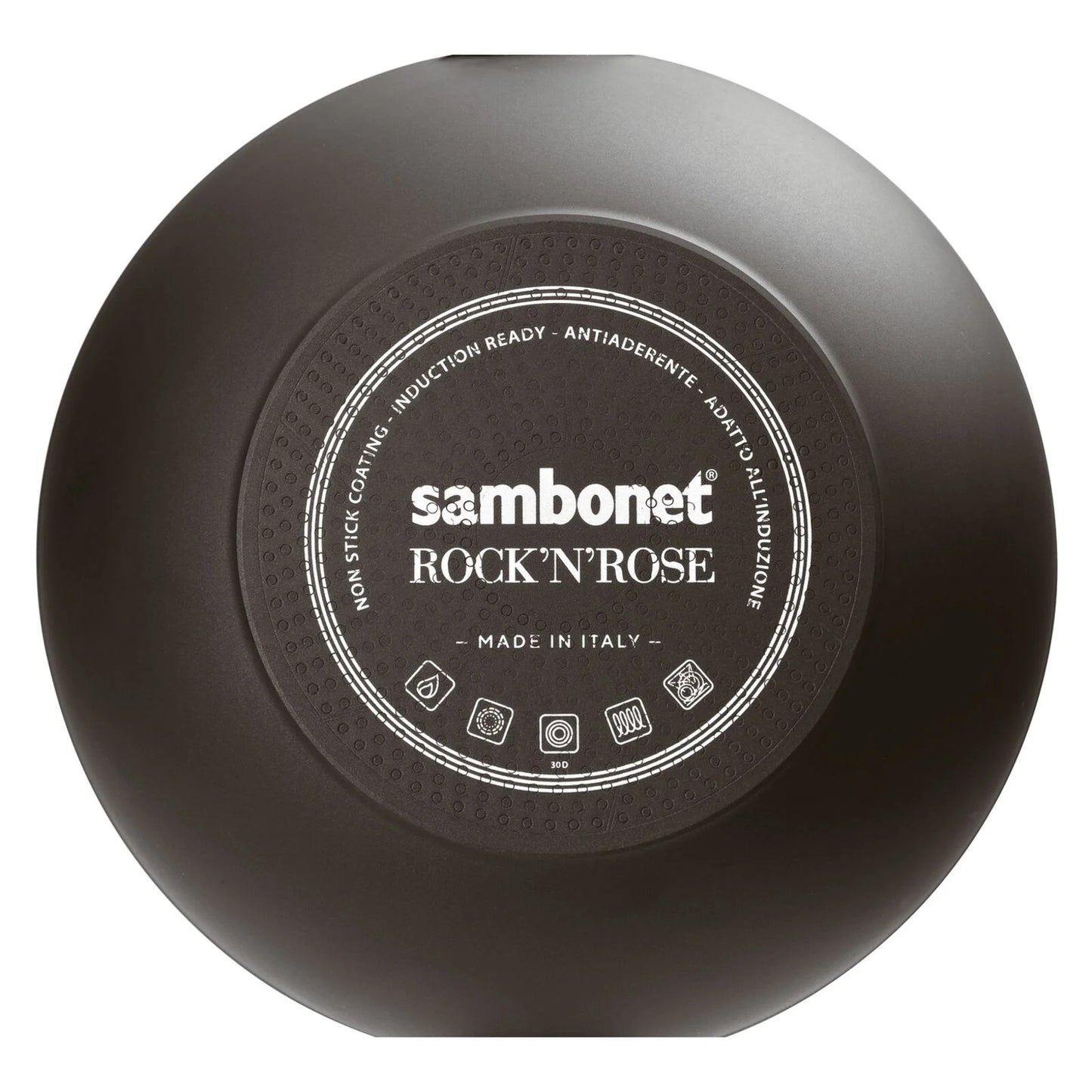Wok Rock `N` Rose 28 Cm Sambonet
